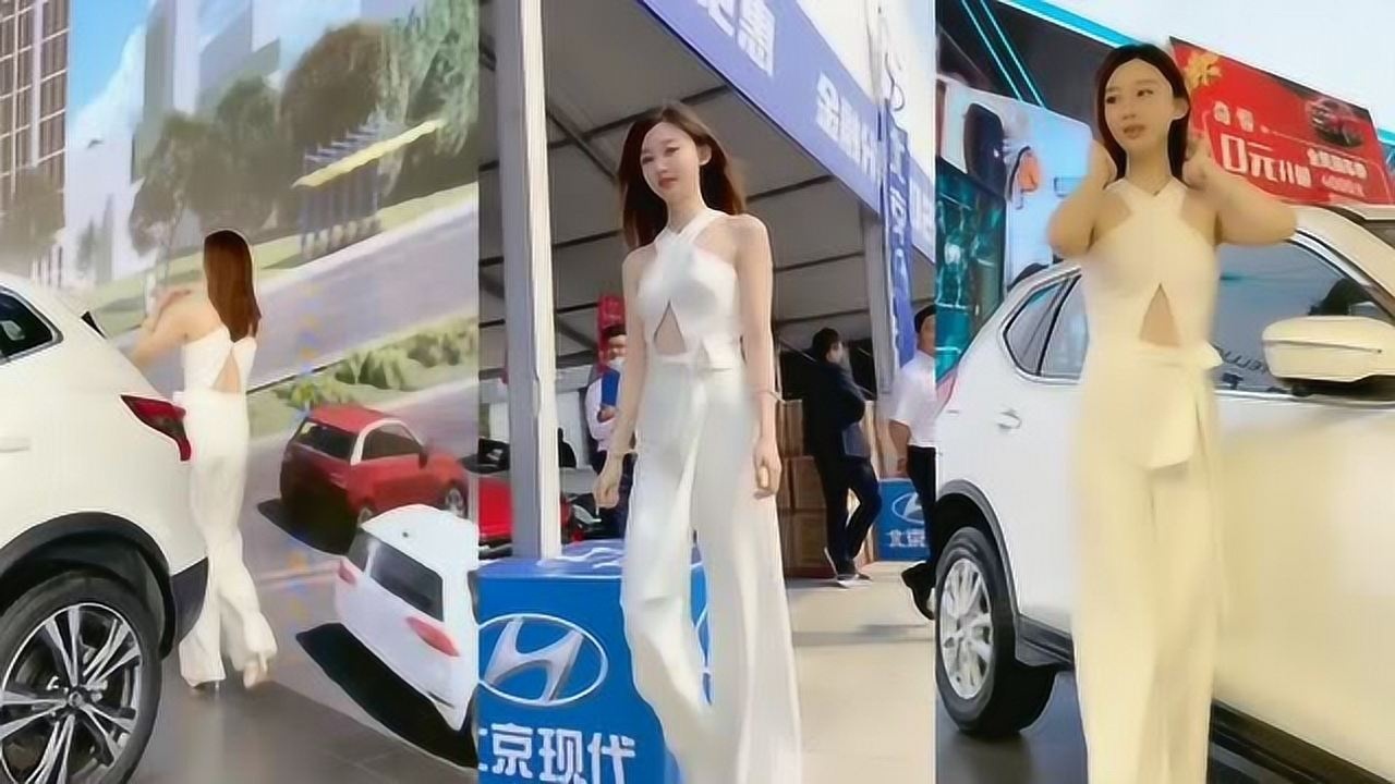 清纯美女车模张芮尔_腾讯视频