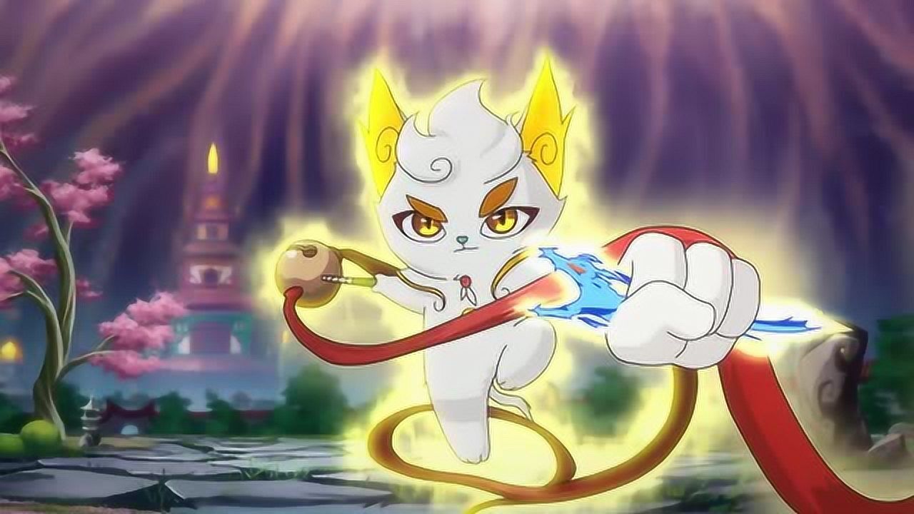 京剧猫丸子突破极限后得到韵文他的念珠也跟着成长