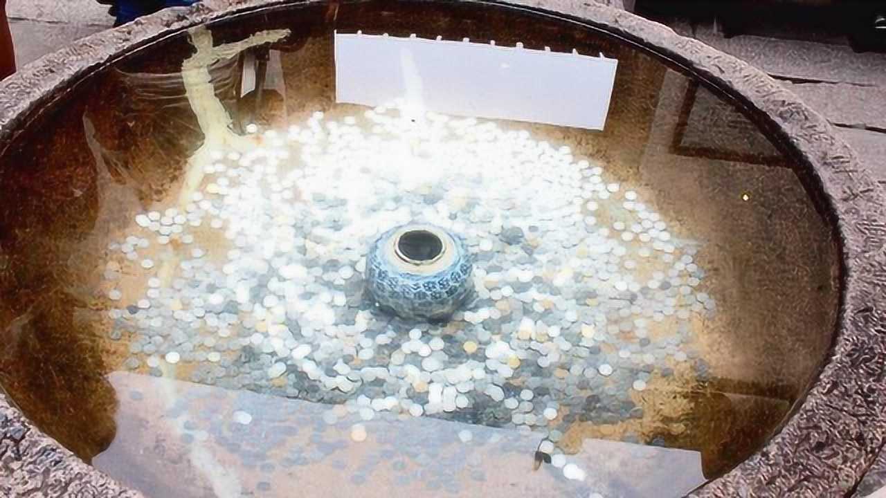 景区许愿池的硬币为什么总满不了钱都去哪了说出来你都不敢信