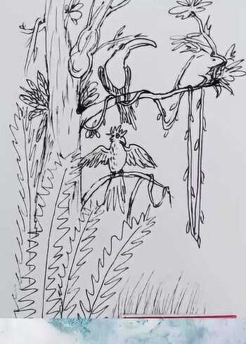 眼力测试:图中隐藏着7种动物,全部找到的堪比孙悟空的火眼金睛