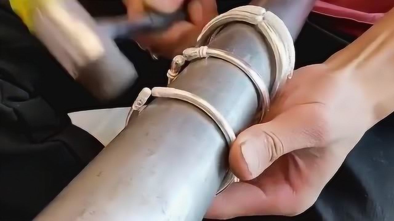 纯银手镯的加工过程,难怪一般人不会做,得有这样的工具才行!