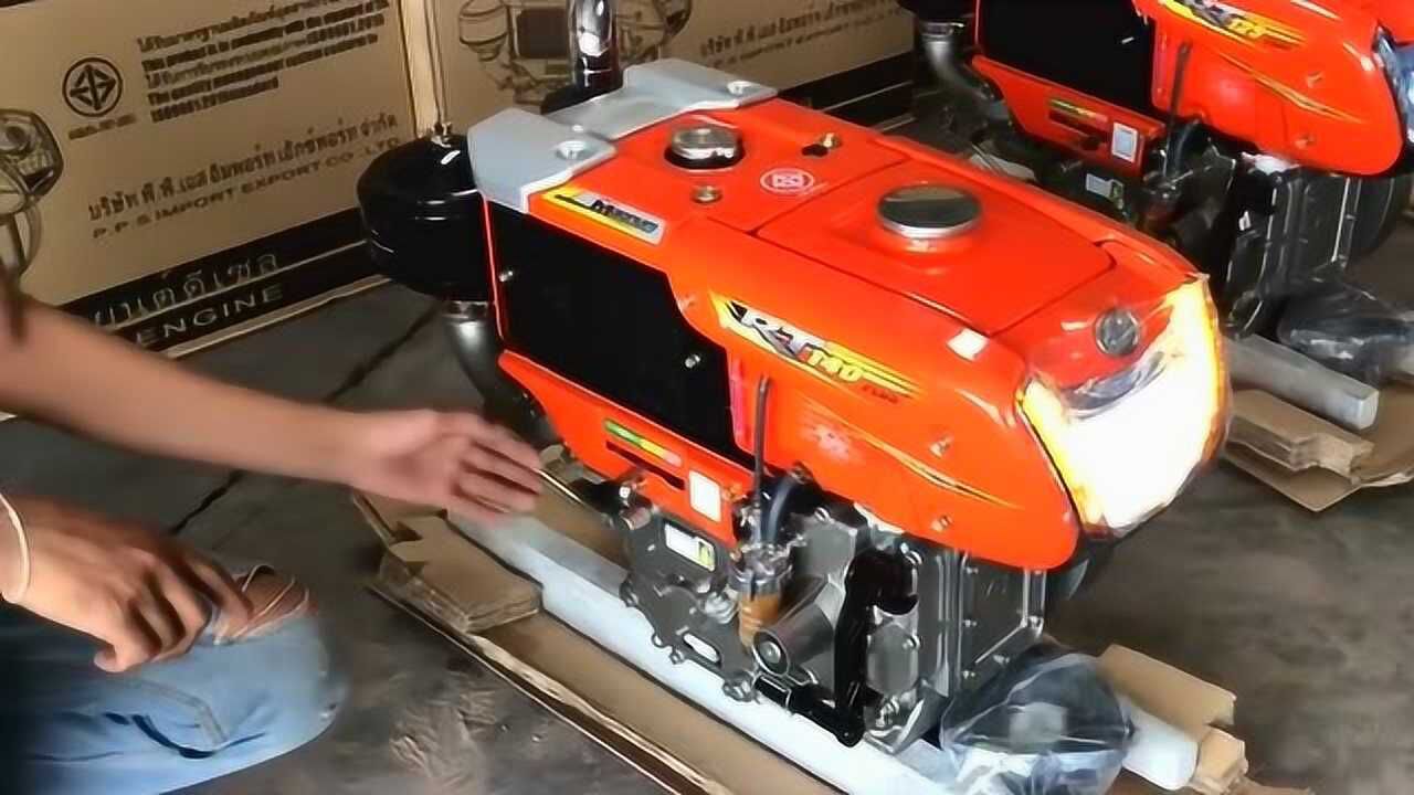 久保田这单缸柴油机好在哪里?听听起动的声音吧