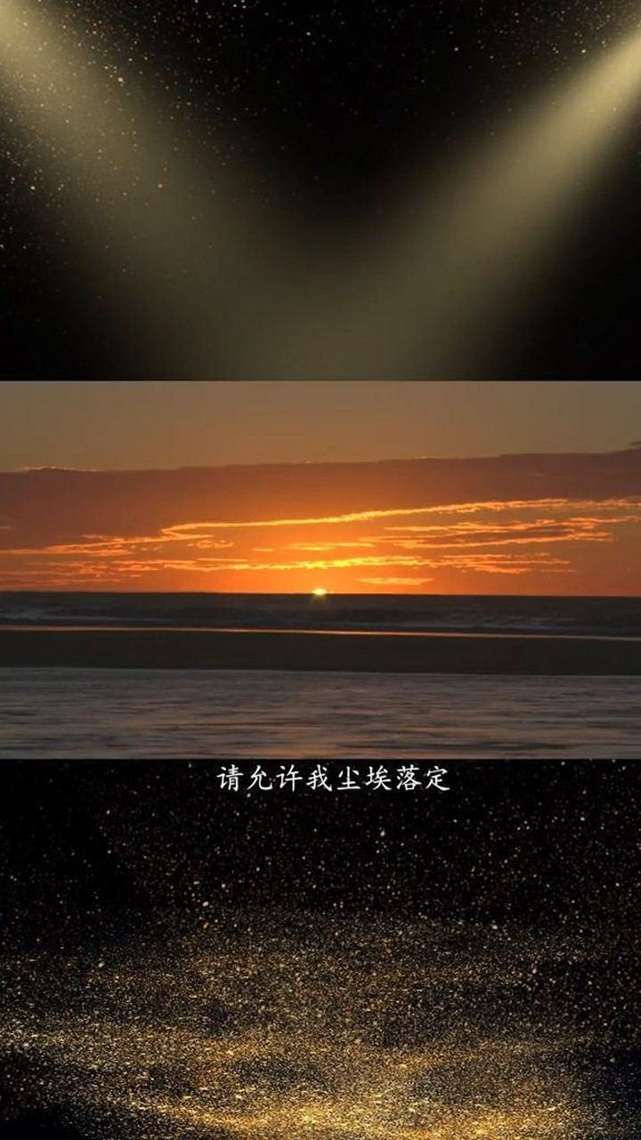 请允许我尘埃落定.