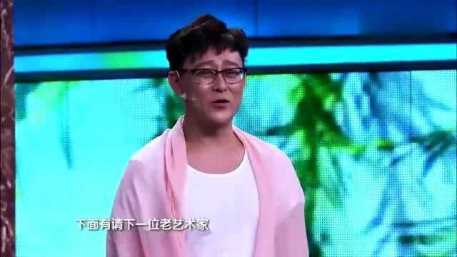 唐豆豆模仿《曲苑杂坛》,现场学李文华说评书