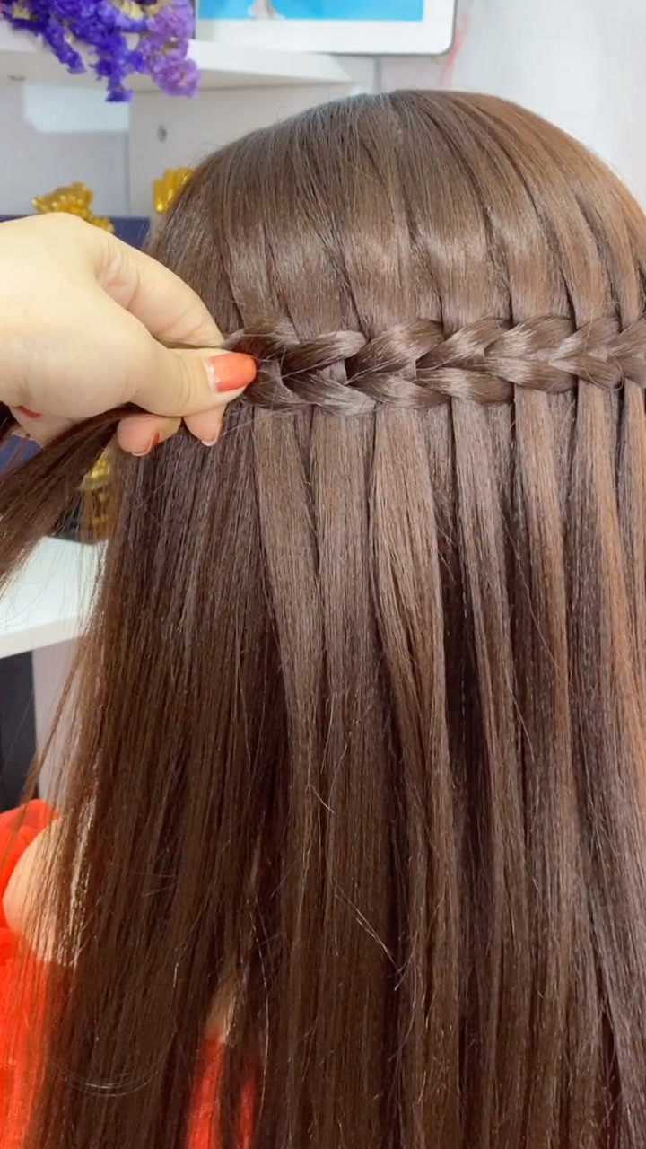 麦穗瀑布辫超级慢动作讲解