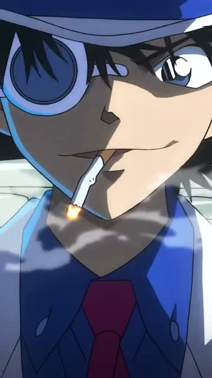 怪盗基德:小烟一叼,谁都不爱!