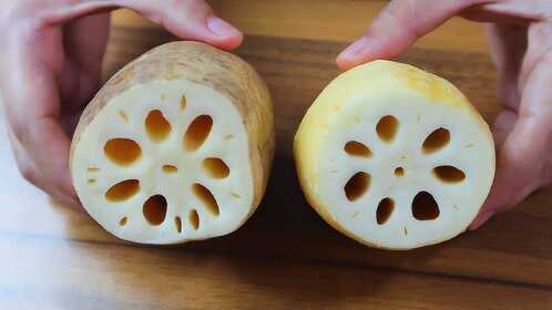 原来莲藕还分9孔和7孔,想不到这么厉害,很多人都不懂,长见识了