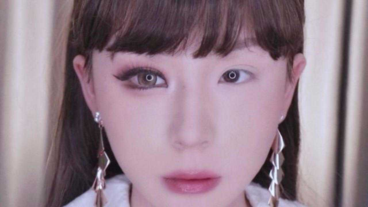 女神朴春仿妆,大变活眼?整容级三倍放大眼妆技巧!