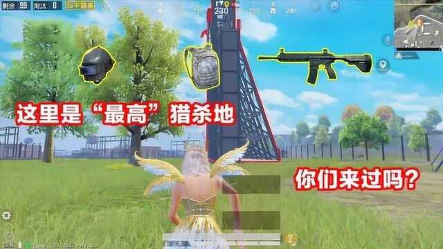 和平精英:全网“最高”猎杀地,3级头,3级包,敌人陆续送神装