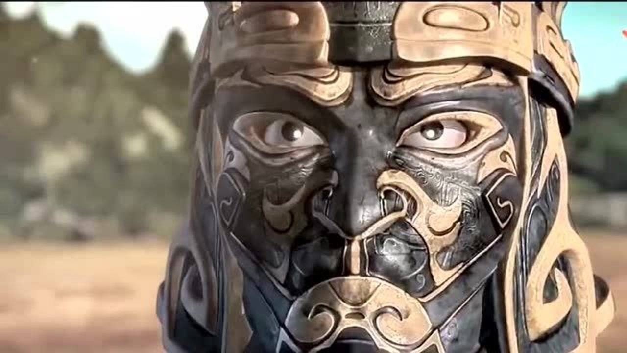 秦时明月:蒙恬率黄金火骑兵大破狼族,却来一个神秘女子_腾讯视频