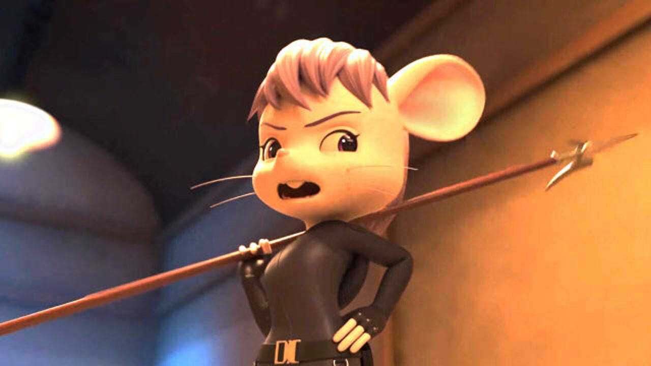 汪汪看动画 闪电猫和闪电鼠,舒克贝塔勇敢战斗,摆脱闪电猫的追击_高清