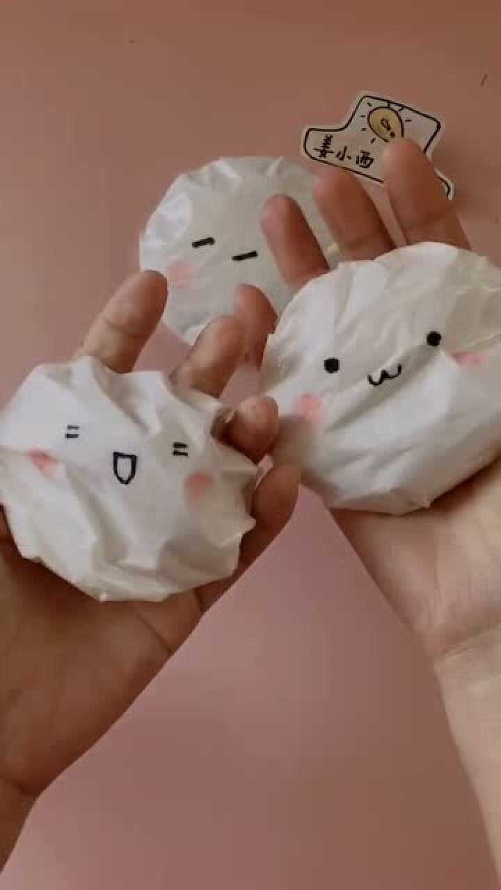 还在买解压神器只需要胶带和餐巾纸就可以自己做啦