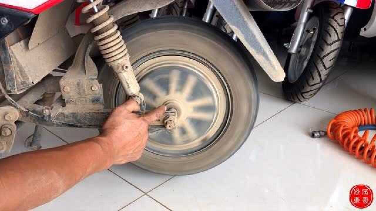 电动车后轮出现这样的声音自己提前赶快检查否则导致后轮报废
