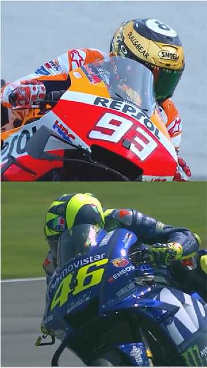 一个是摩托界的传奇人物,一个是开车不要命,罗西和马奎斯你更喜欢哪一