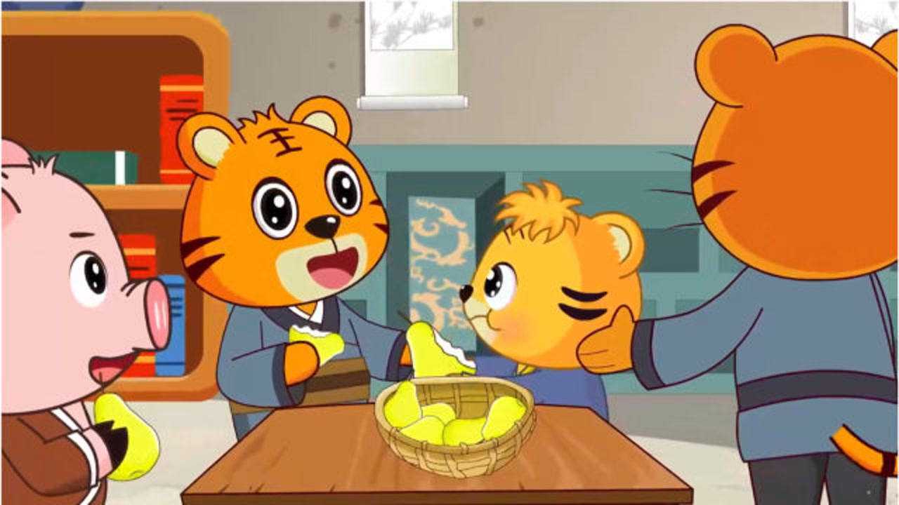 贝乐虎故事:孔融很懂事,知道想着大家