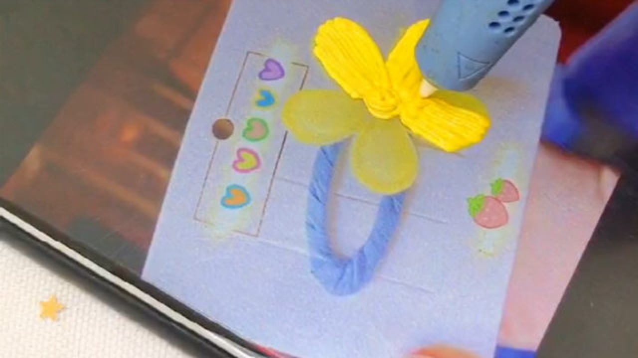 3d打印笔打印出来的发卡也太好看了再也不用花钱买了