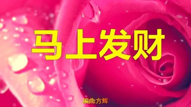 下午好!一首《马上发财》祝友友们2018发大财,听了准发财!