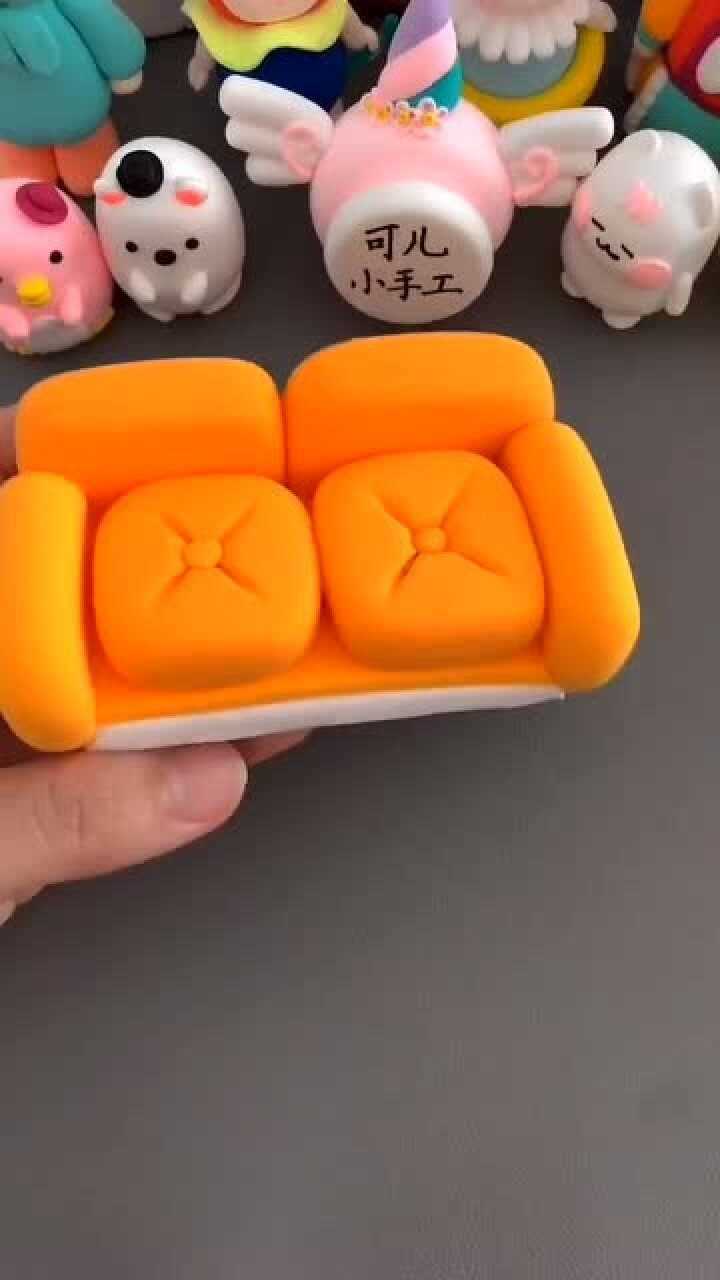 黏土可爱温馨家居
