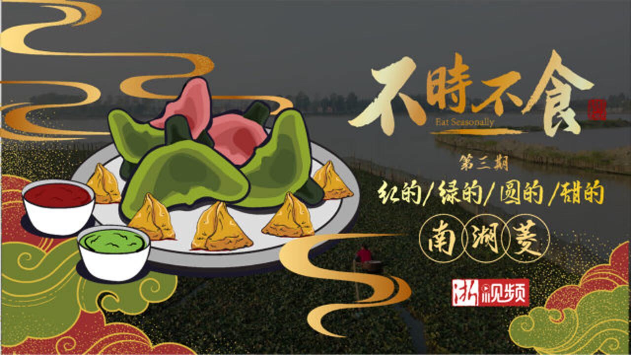 《不时不食》第二季第三期红的绿的圆的甜的南湖菱_高清1080P在线观看平台_腾讯视频