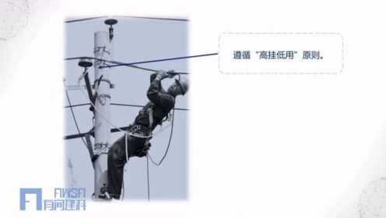 高处作业认知教学:高挂低用教学_高清1080P在线观看平台_腾讯视频