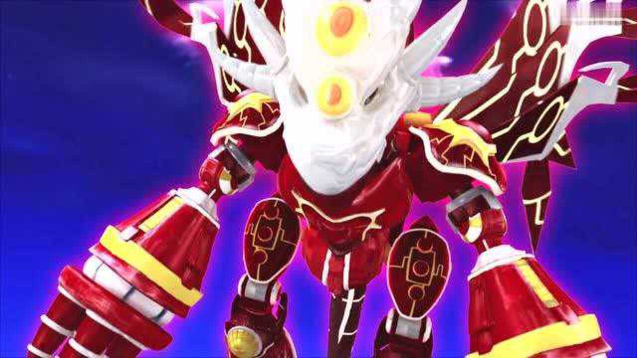 猪猪侠之积木世界:野狼君居然不害怕圣者炎龙,最怕吹乱他的发型!