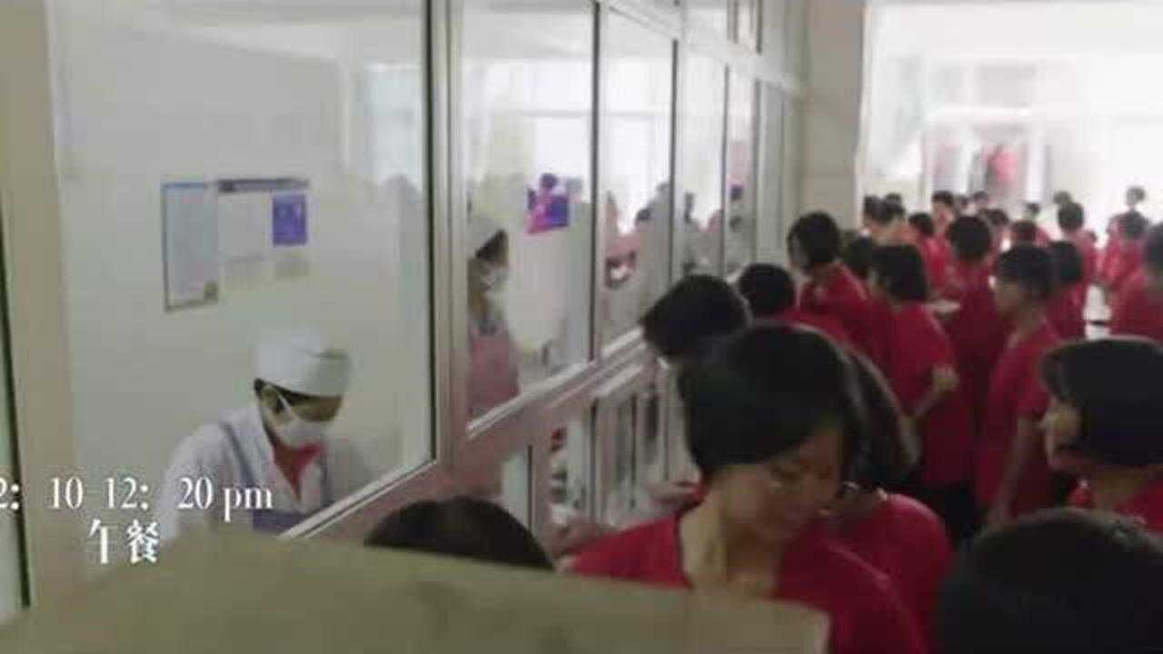 华坪女子高中学生们的吃饭时间只有5到8分钟张桂梅校长说够了_高清