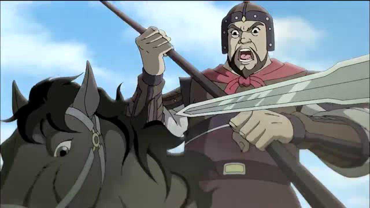 三国演义:赵子龙一手枪一手青釭剑,敌人愣是不敢靠近