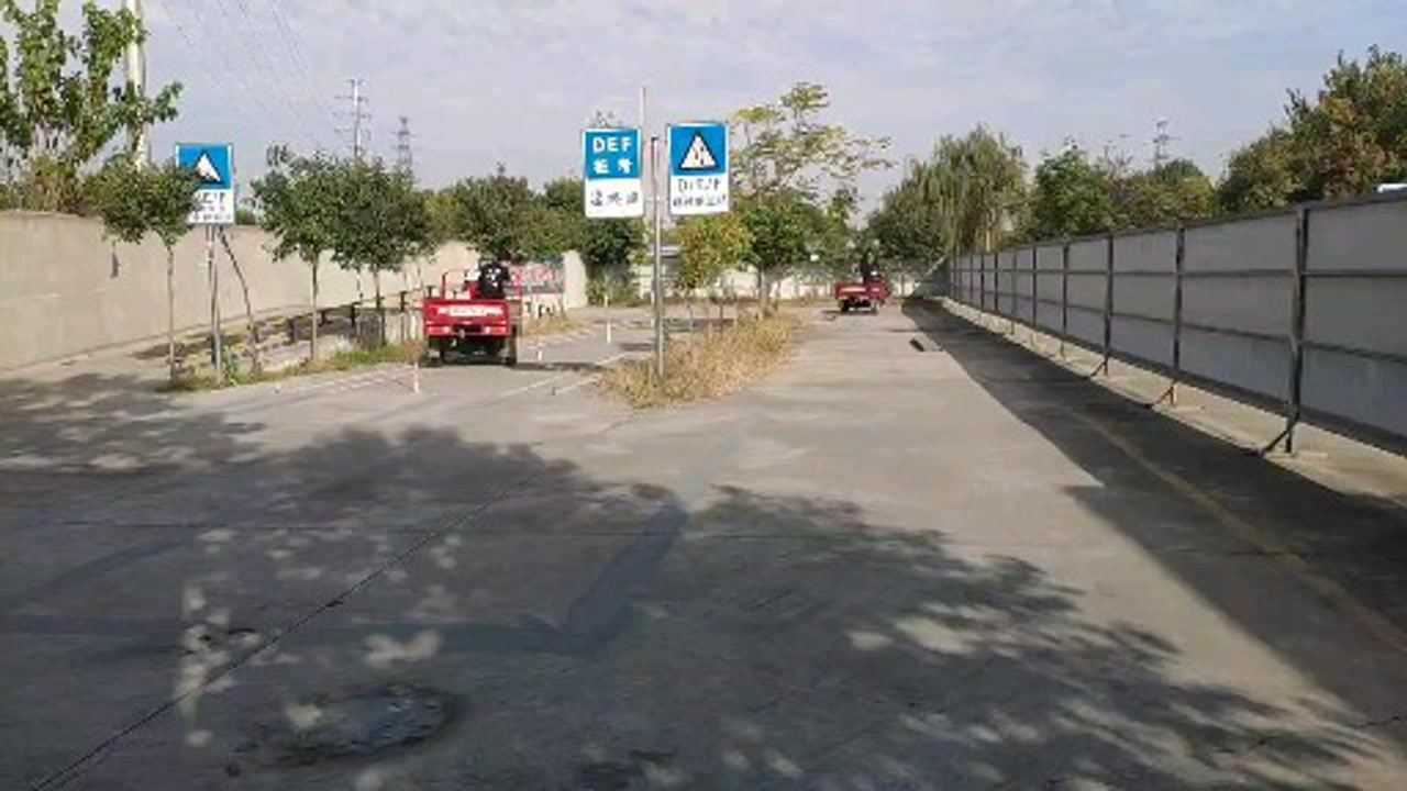 科目二练习中d照