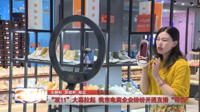 “双11”大幕拉起莆田市电商企业纷纷开通直播“带货”