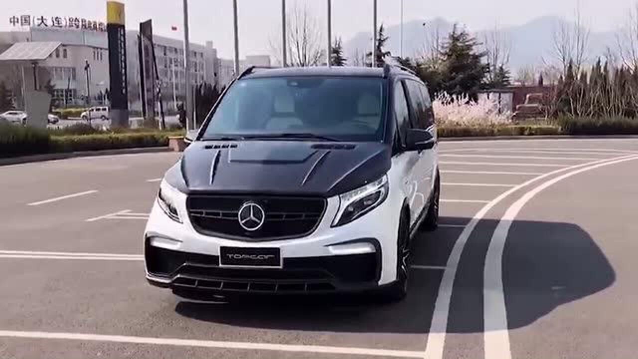 奔驰v级鲨鱼版,商务与运动完美结合!