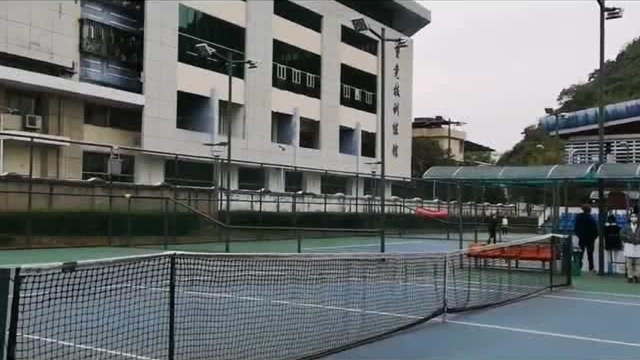 2020年桂林市中小学生网球比赛开赛