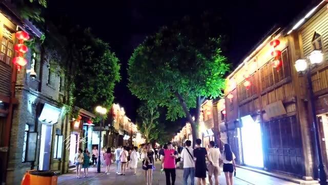 夜游福州南后街