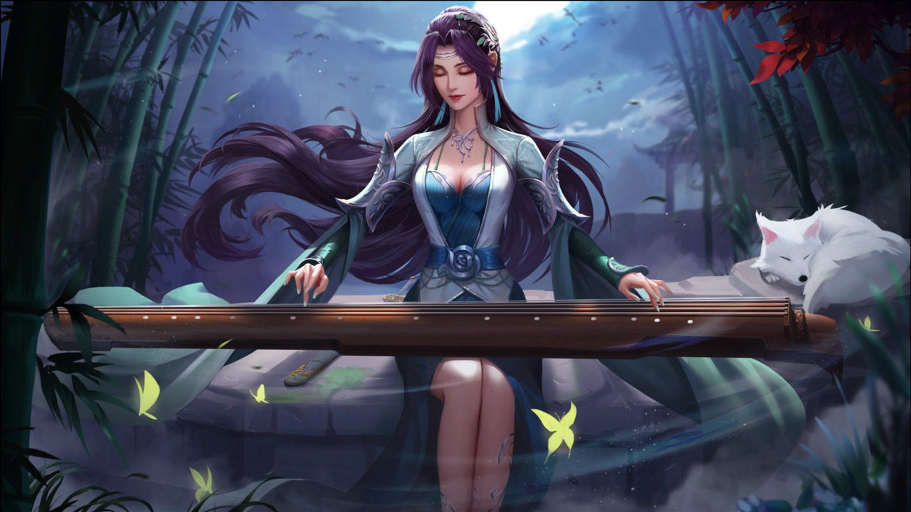 国漫/古风/52个乐器镜头系列:若奴家不肝视频,夫君当如何呢?