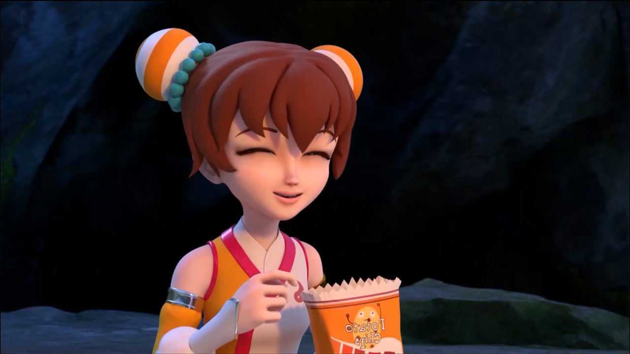 武当虹少年小橙好可爱不管干啥事都能想到好吃的