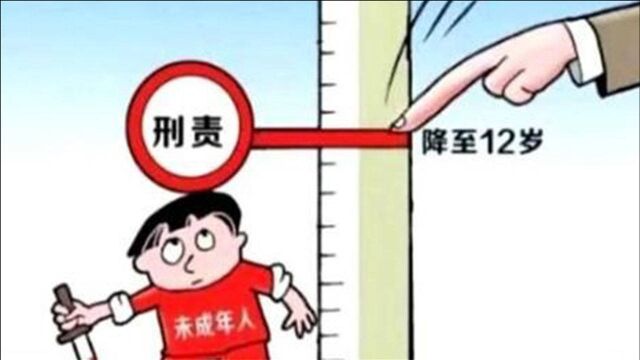 12周岁!低龄未成年人刑责范围再调整