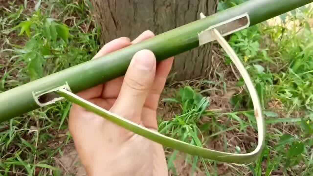 90后的童年回忆竹筒枪,发射时会“啪”的一声,你小时候玩过吗?_高清1080P在线观看平台_腾讯视频