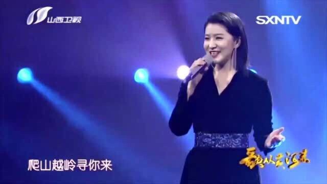 歌手张红丽演唱《桃花红杏花白》,尽展极致女高音!