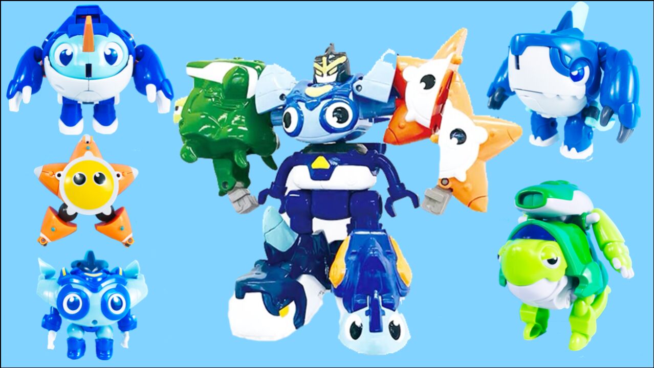 猪猪侠深海小英雄爆弹萌宠合体系列玩具