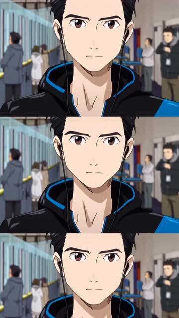 维克托长发真的帅爆了冰上的尤里我永远的神期待剧场版