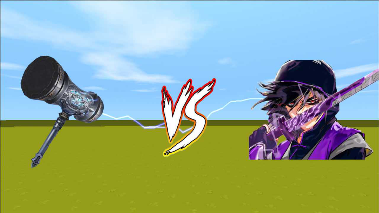 《小乾迷你世界合集》迷你最强之战:斗罗大陆的昊天锤对战五六七的