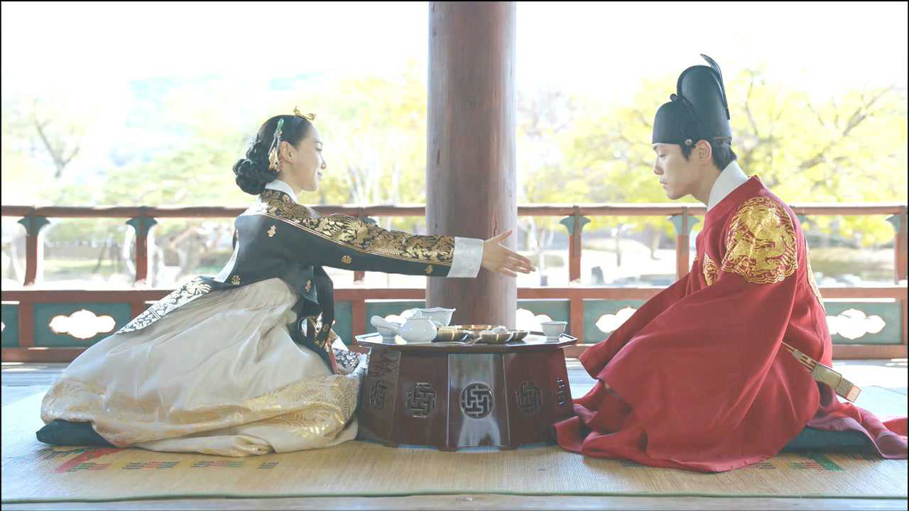 张峰焕与李昪结盟对抗家族韩剧哲仁王后第15集申惠善金正贤