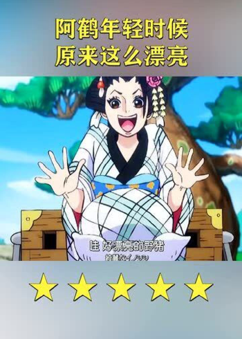 海贼王:阿鹤年轻时候,原来这么漂亮