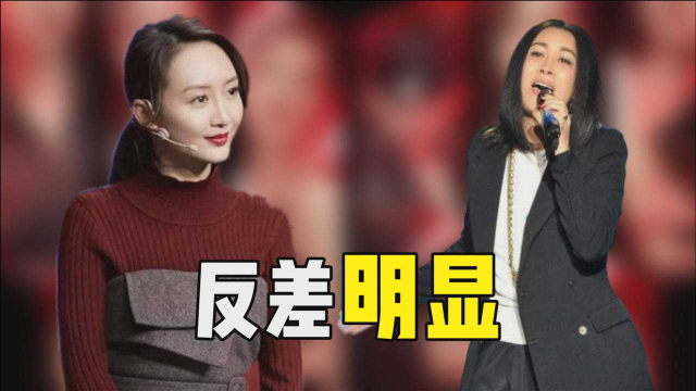 左小青空中劈叉那英上演狂野式唱法对比王鸥反差明显