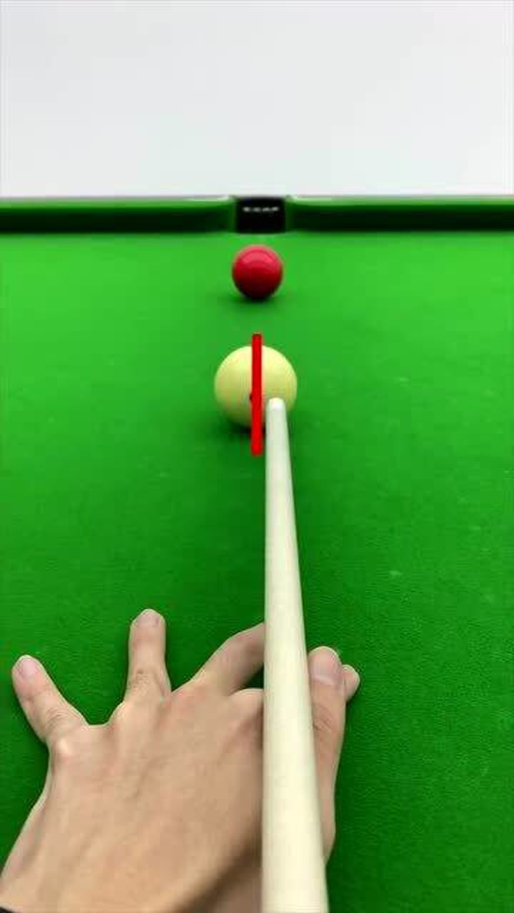 台球:初学者加塞口诀