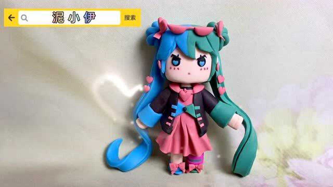 趣味学科知识粘土手工如何制作迷你世界小艾皮肤重点讲解