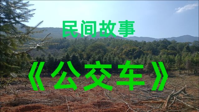 民间故事《公交车》我是生活在社会底层一位打工者