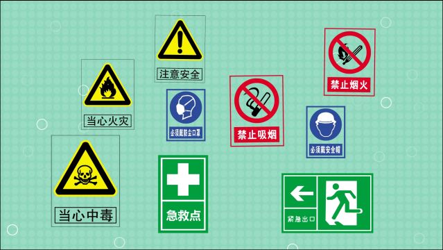 我们常见的安全标志可以分为哪些类别