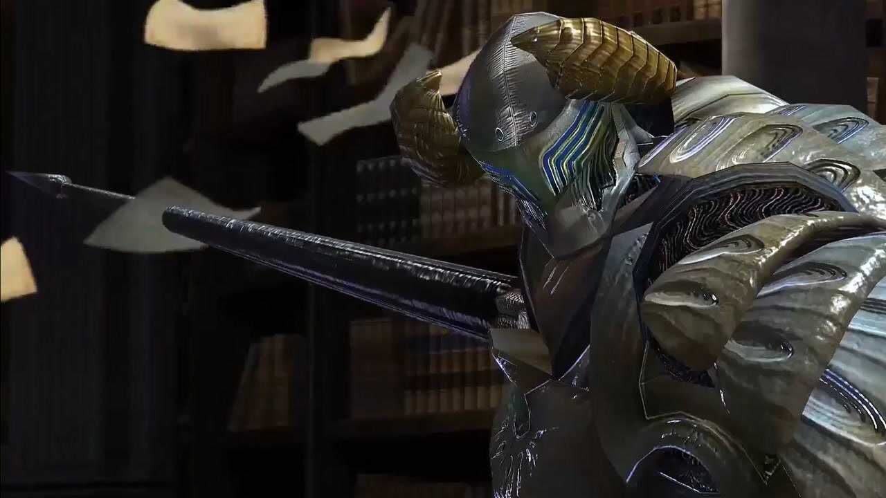 鬼泣4:深入古堡不料遭到白银骑士的攻击,这游戏模拟的就是过瘾