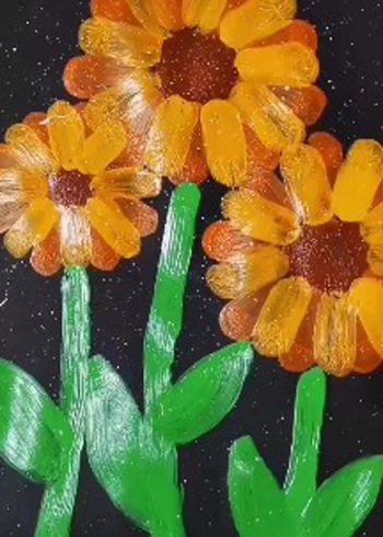 美术生用海绵画画,开局:闹着玩,结尾:秀儿!