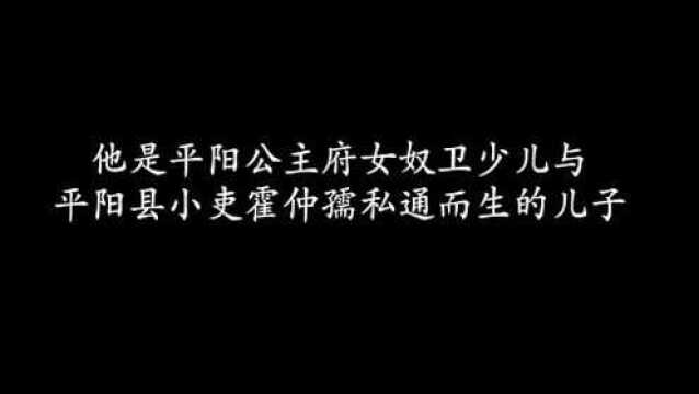 骠骑将军霍去病